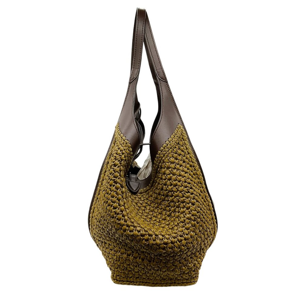 Tod's Brown Crochet Shopping Tote - Picture 2 of 9